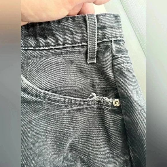 VITG 90’s LEVIS ORANGE TAB 505 JEANS BLACK REGULAR FIT STRAIGHT LEG Sz 36X34  34 - Picture 11 of 16